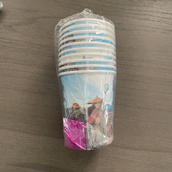 None | Party Supplies | Raya And The Last Dragon Paper Party Cups Count ...